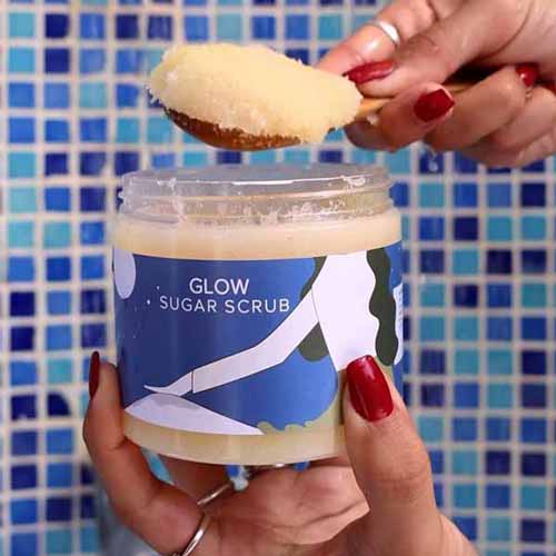 Khan El Kaser Sugar Scrub Glow 500ml