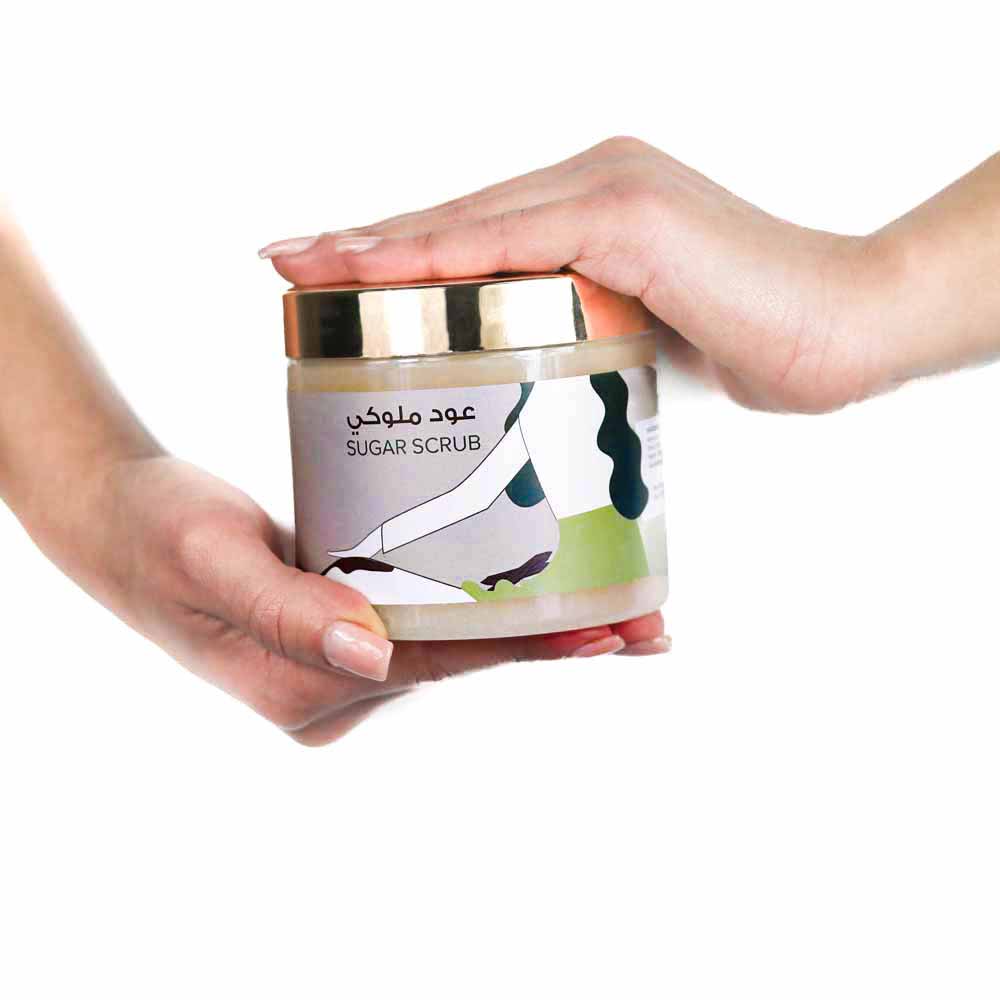 Khan El Kaser Sugar Scrub Oud Molouki 500ml