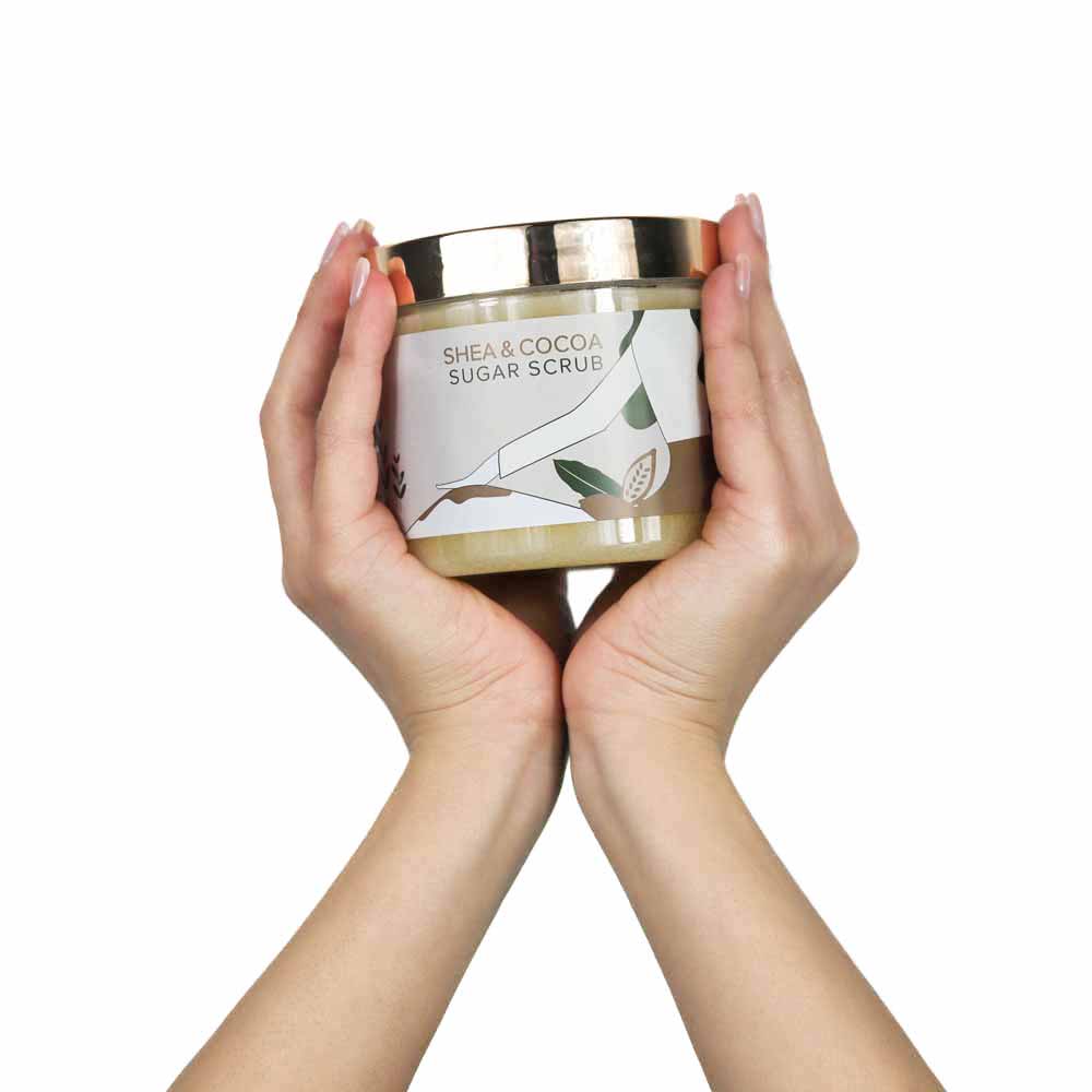 Khan El Kaser Sugar Scrub Shea And Cocoa 500ml