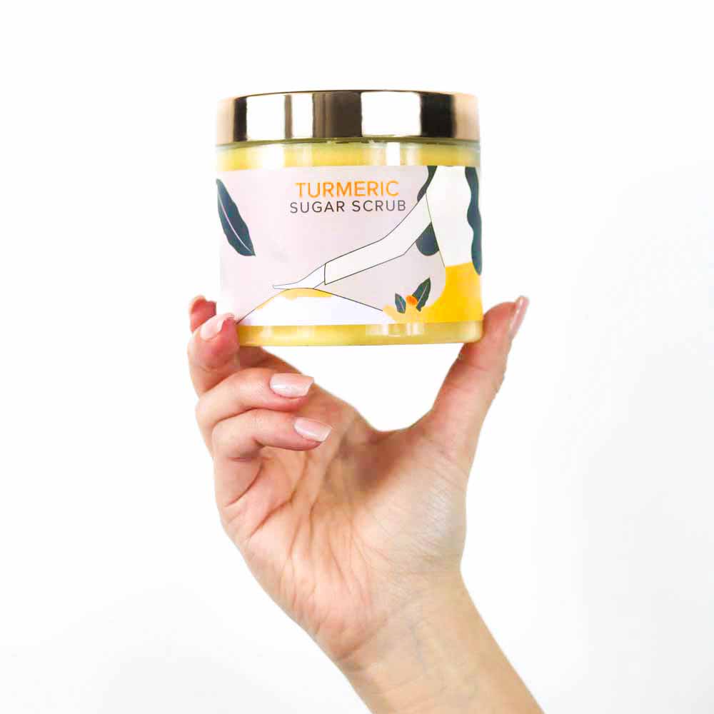 Khan El Kaser Sugar Scrub Turmeric 500ml
