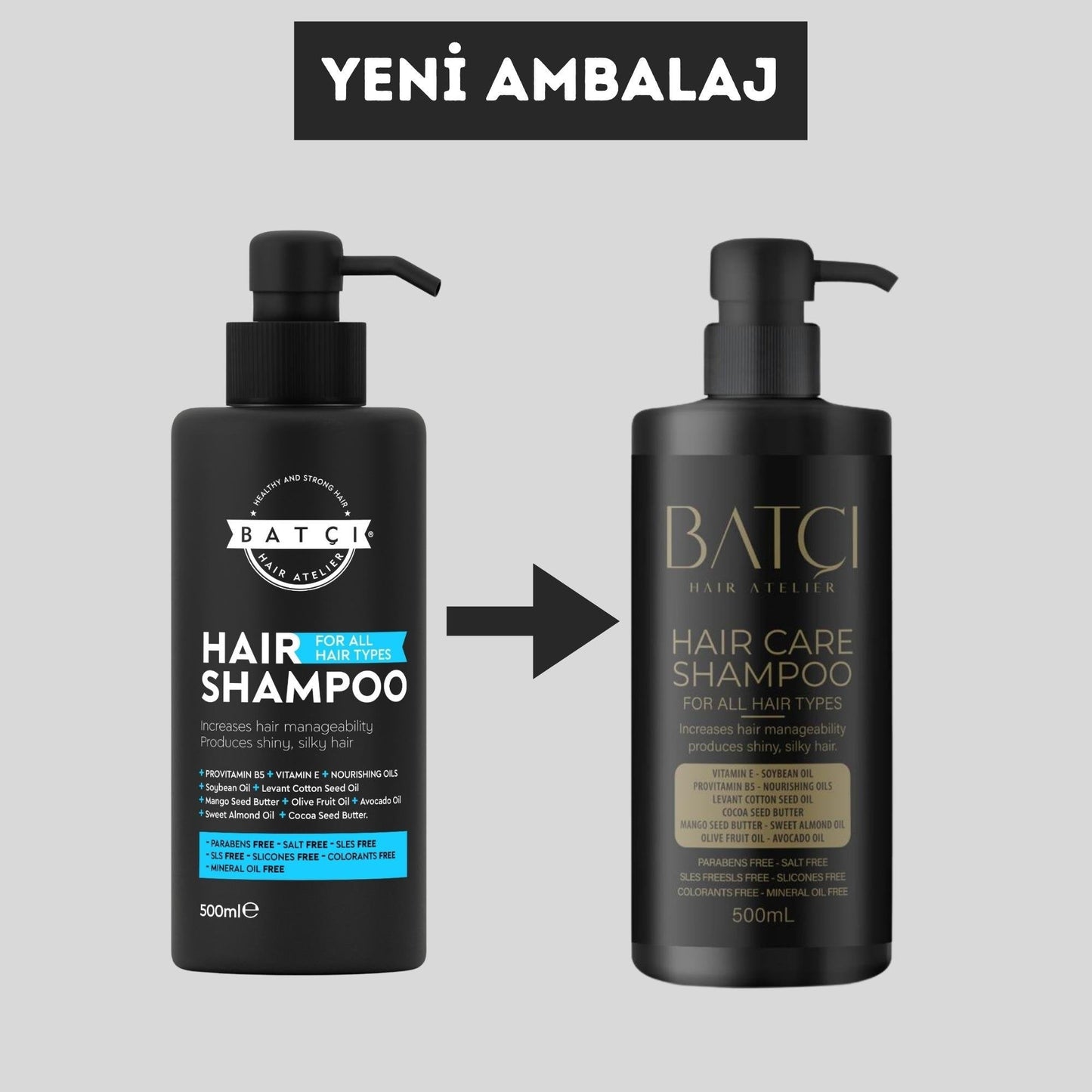 Sulfate-Free Deeply Nourishing Provitamin B5 Shampoo Set of 2 500 ML - Medaid International