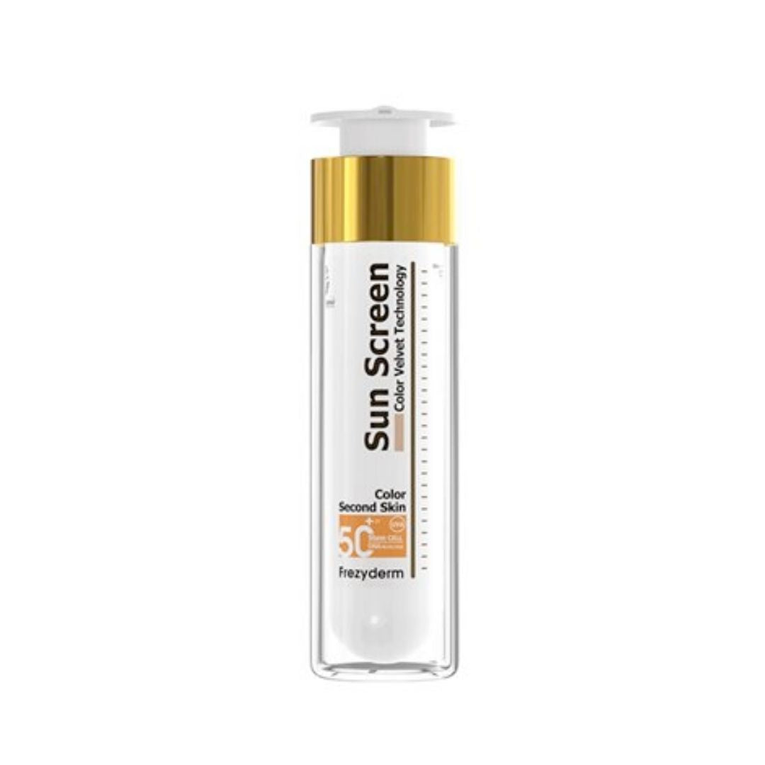 Frezyderm Sun Screen Color Velvet Face (SPF 50+ Tinted) 50ML - Medaid International