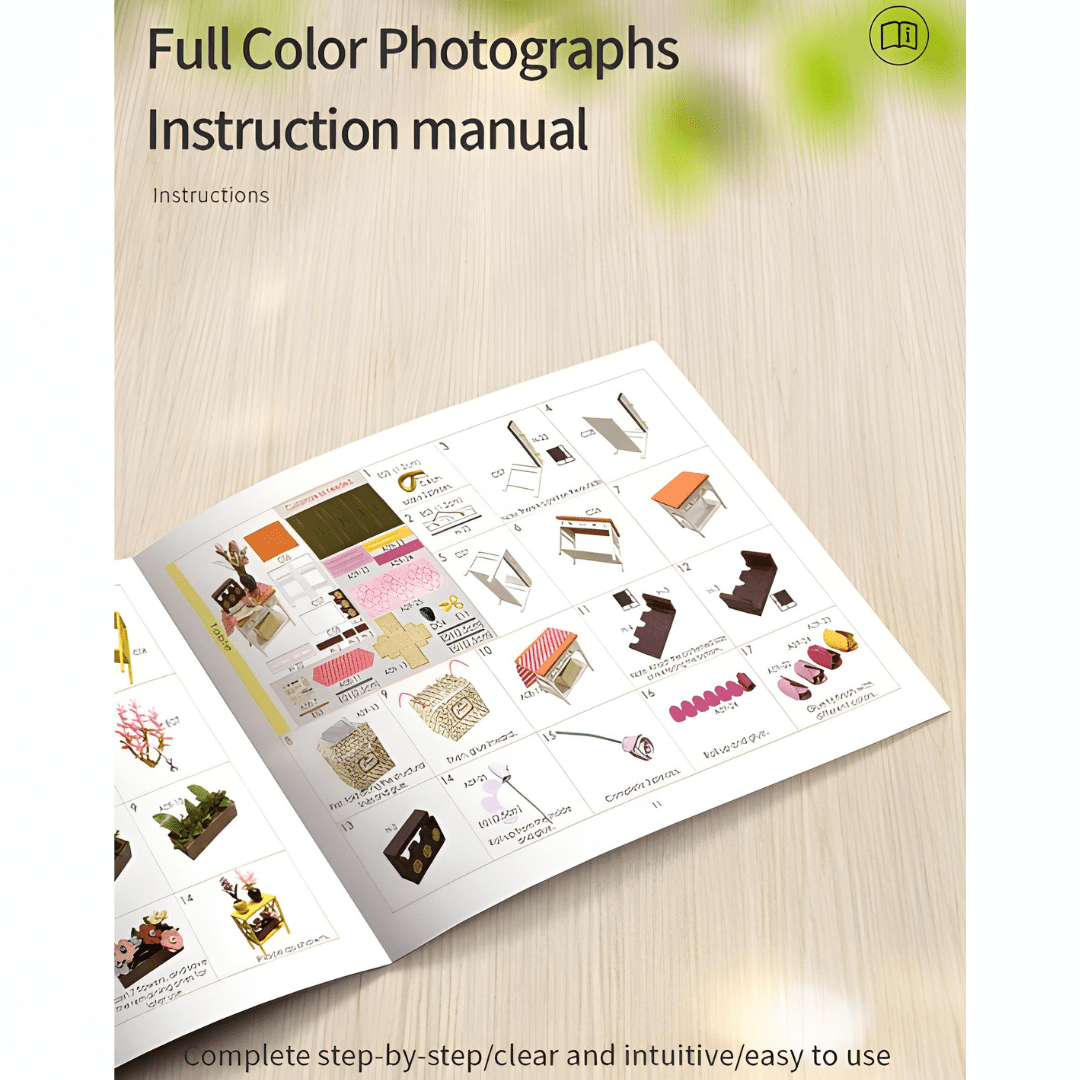 Sunshine Flower Miniature Kit with LED & Dust Cover