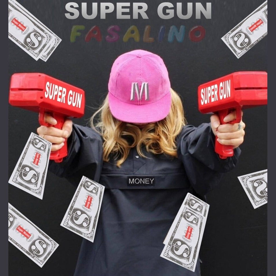 Toy Money Gun with 100 Bills Cash For Events , Parties , Birthdays ...