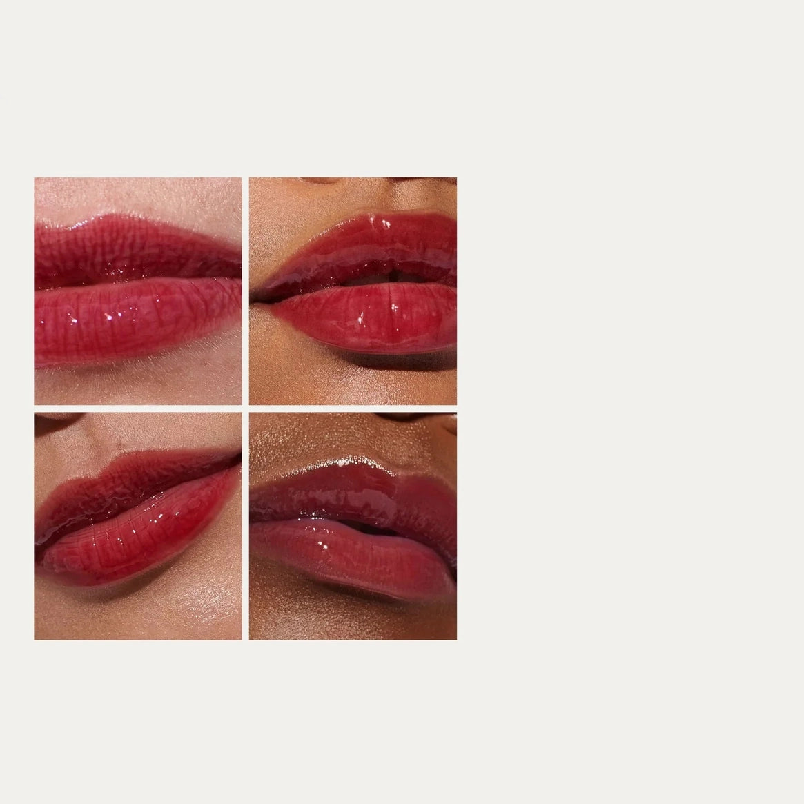 rhode Peptide Lip Tint Nourishing Glaze color: RASPERRY JELLY