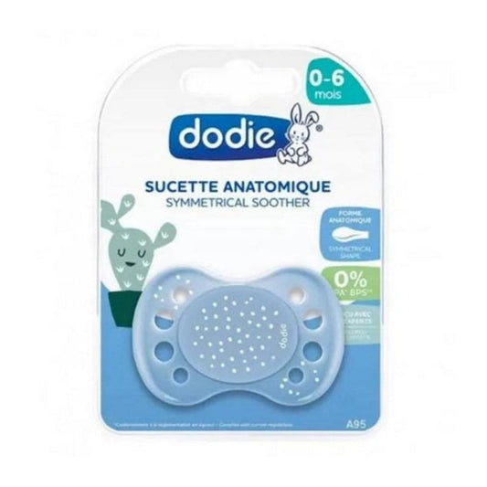 Symmetrical Soother 0-6M Blue