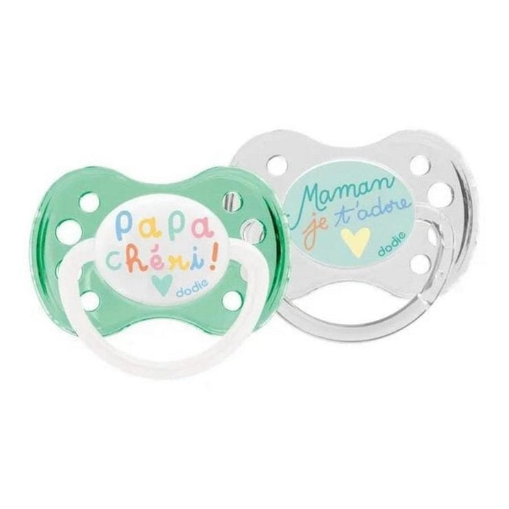 Symmetrical Soothers 0-6M Pack Of 2