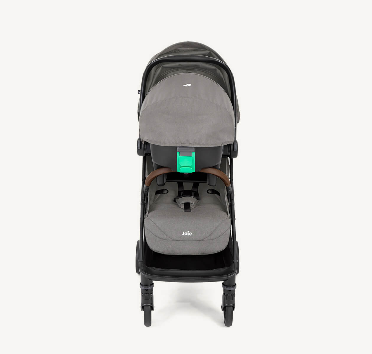 Joie - Pact Pro Stroller - Travel System - +i-snug 2 Car Seat - Pebble