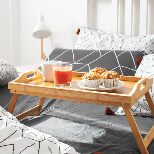 FOLDABLE BAMBOO TRAY
