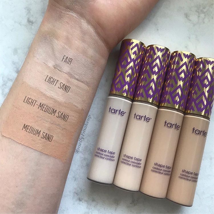 TARTE SHAPE TAPE CONTOUR CONCEALER-DOUBLE DUTY BEAUTY-LIGHT MEDIUM SAND 27S