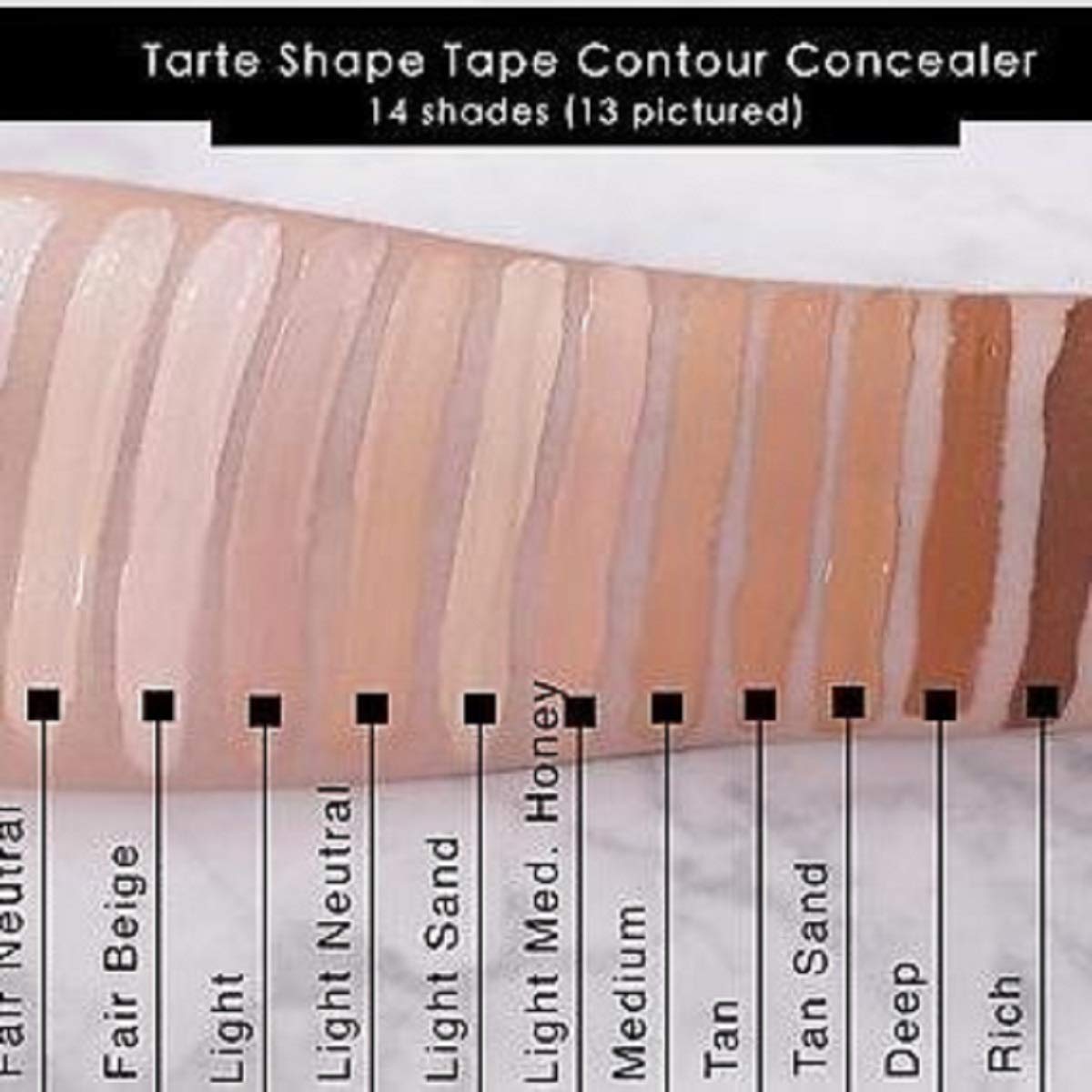 TARTE SHAPE TAPE-DOUBLE DUTY BEAUTY-LIGHT MEDIUM HONEY-27H