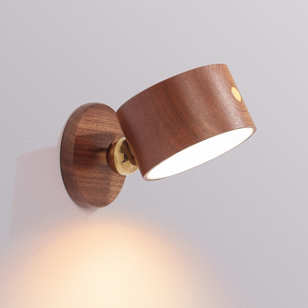 Magnetic Wireless Bedside Wooden LED Smart 360 Degree