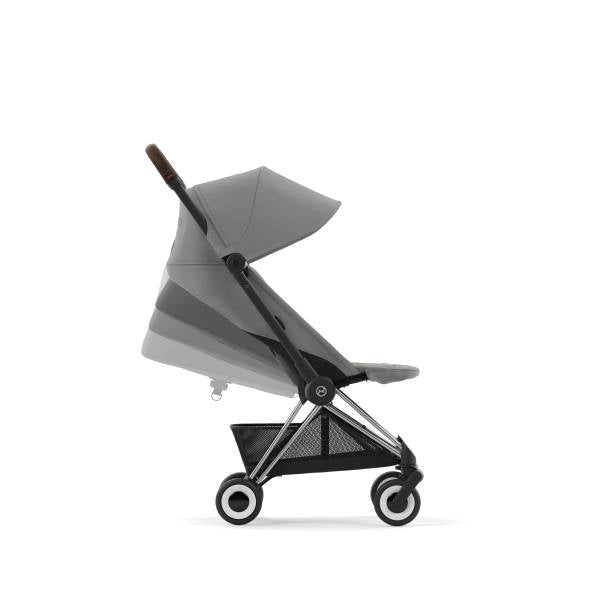 Cybex -  Coya Stroller - Cloud T Car Seat - (Base T, Adapters&Bumper Are Optional) - Matt Black/Mirrage Grey - Travel System