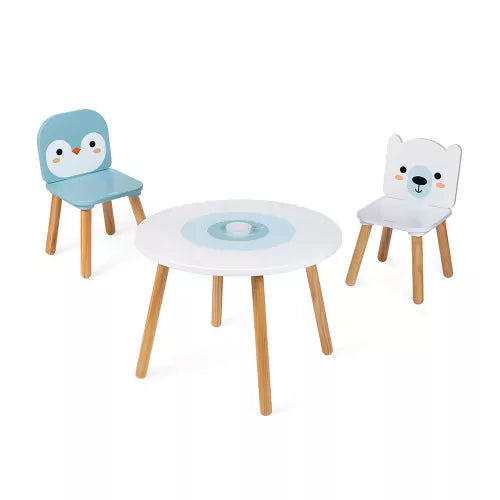Janod - Table And 2 Chairs - Polar