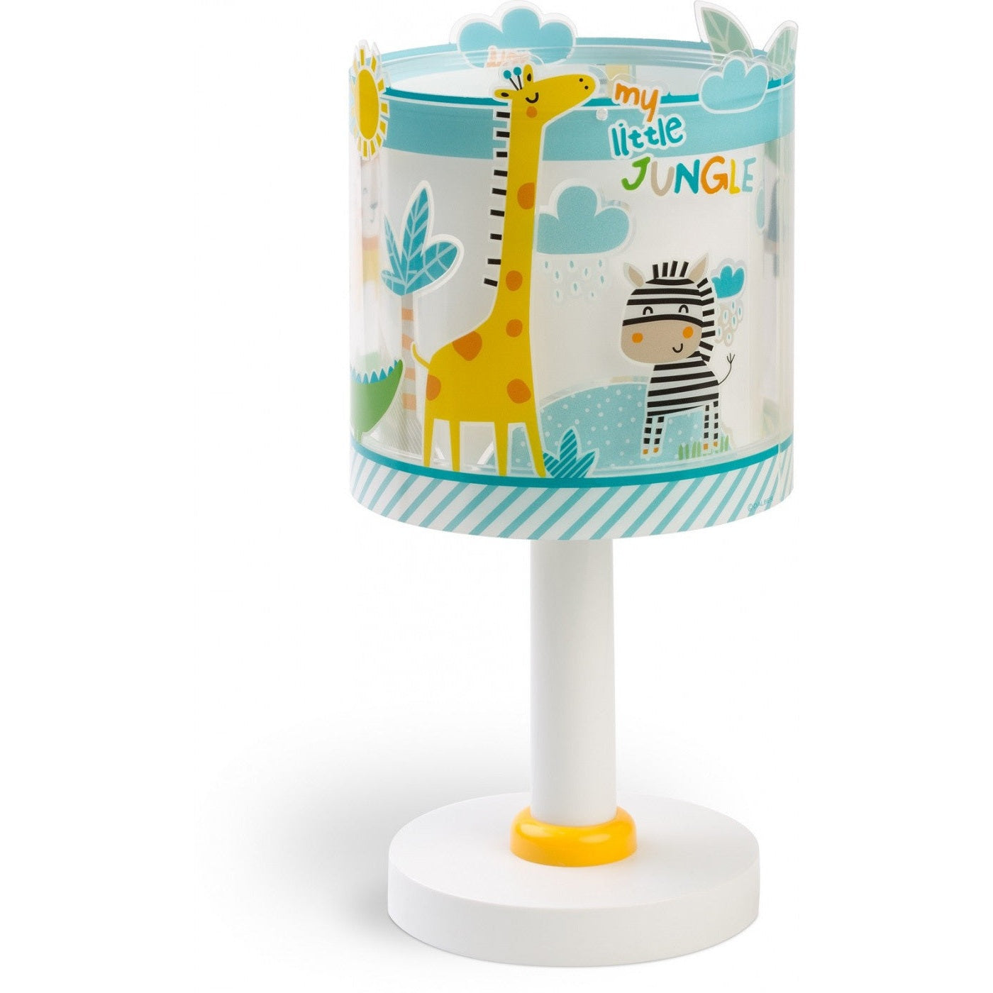 Dalber Childrens Table Lamp Little Jungle Multicolor
