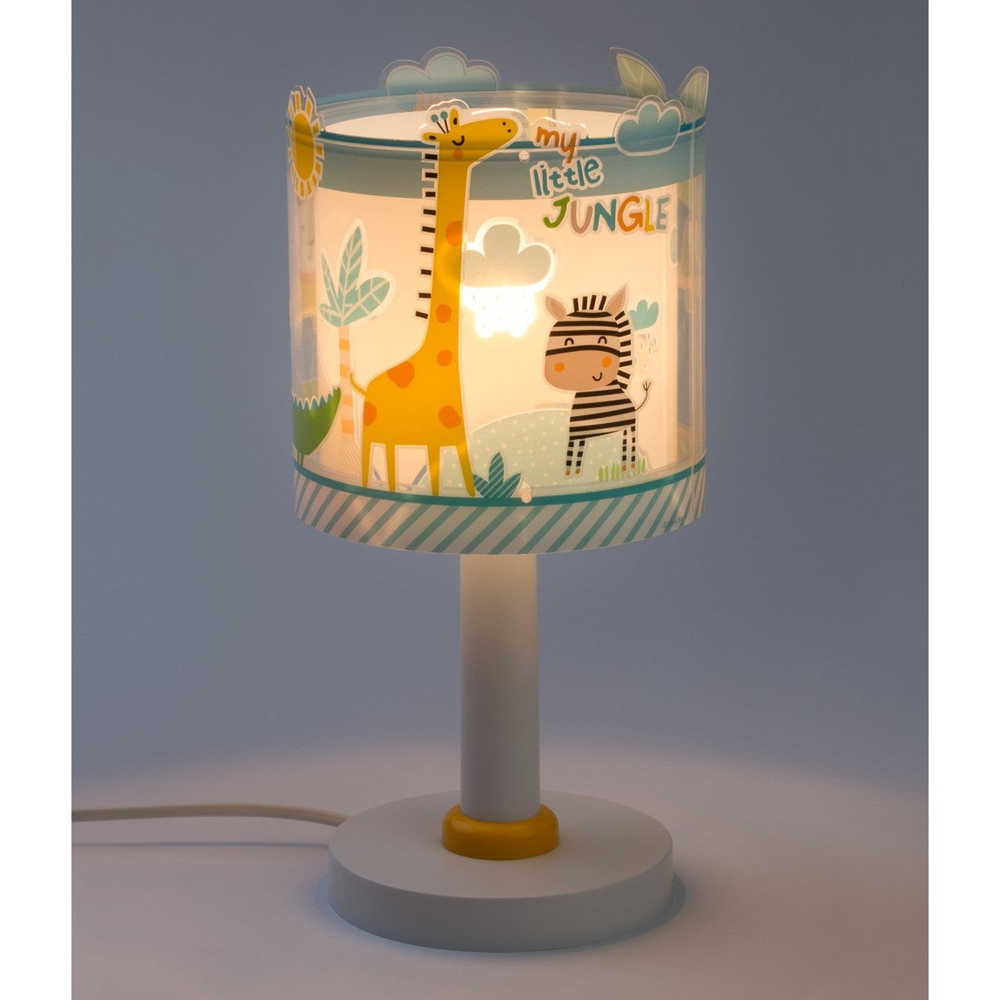 Dalber Childrens Table Lamp Little Jungle Multicolor