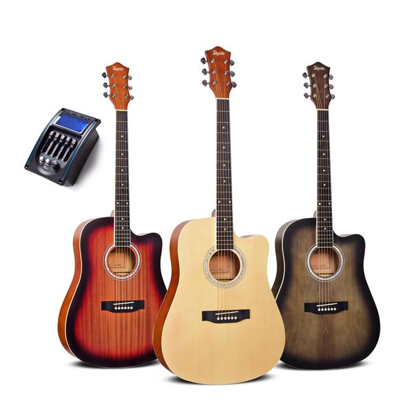 TAYSTE Guitar Acoustic 41” with Equilizer, T414EQL, T414-EQLC5