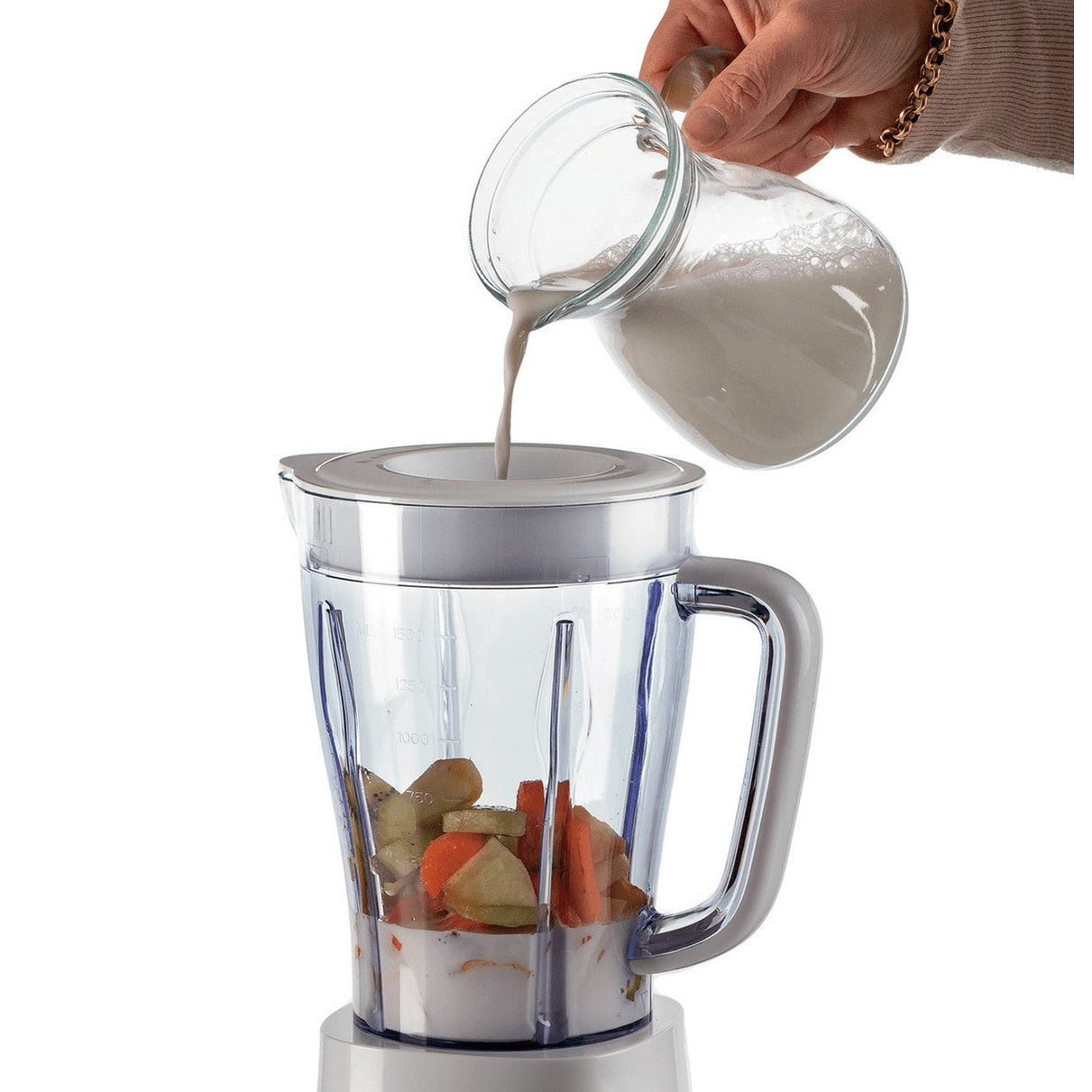 Ice Crusher Blender With Stainless Steel Blades