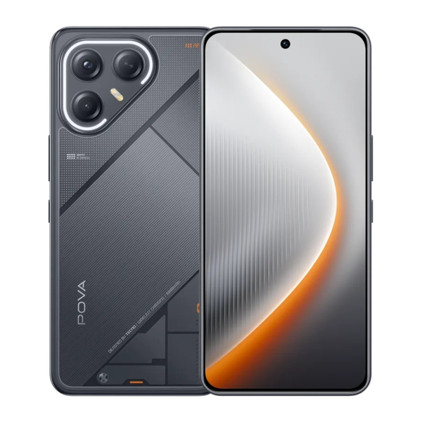 Tecno Pova 7 Ultra 5G 24GB/256GB (12GB Extended RAM) + Cover and Protection Included + 100 Days Screen Replacement Warranty