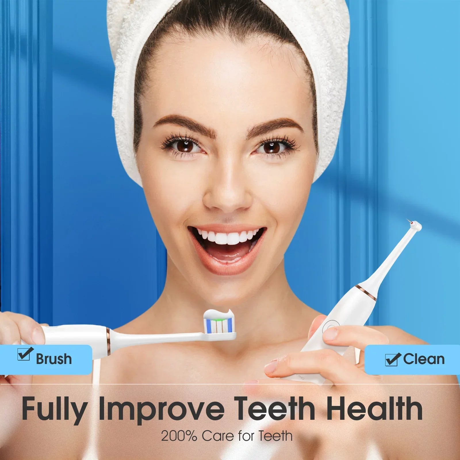 Electric Tooth Cleaner منظف أسنان كهربائي