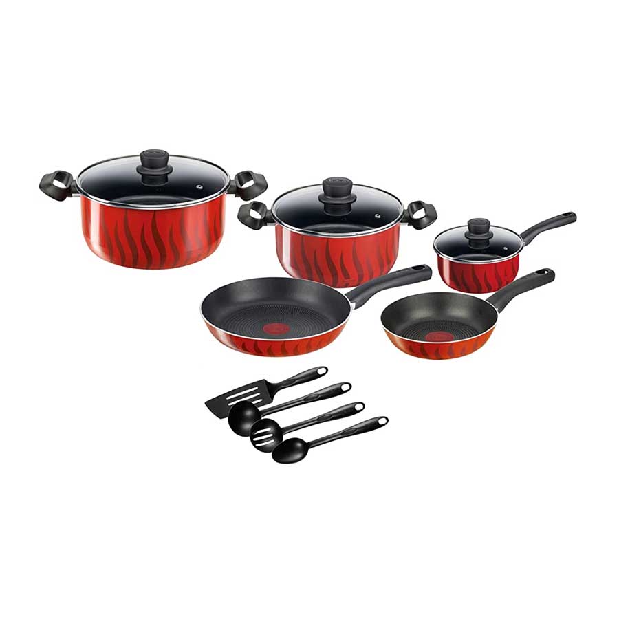 TEFAL Tempo Flamme 12 Pieces Cooking Set C3079282
