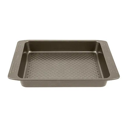 Tefal Easygrip Bronze Square Cake, 21 cm – J1625244, Carbon Steel