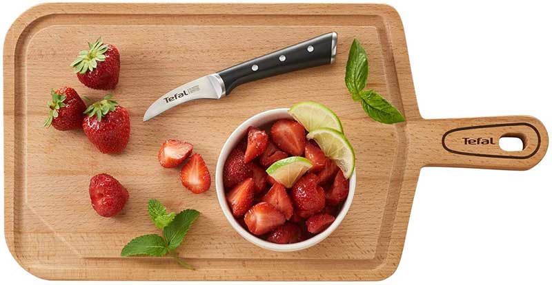Tefal Ingenio Ice Force Knife Peeler Curved 7cm K2321214