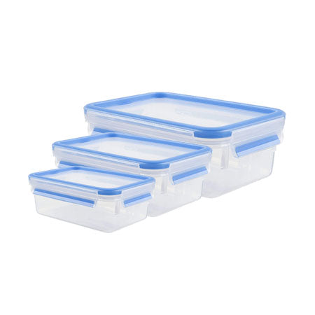 Tefal MasterSeal Set of 3 (2.30 L + 1 L + 0.55 L)