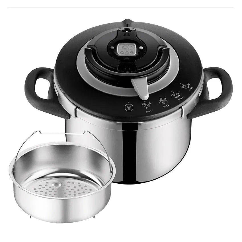 Tefal Clipso+ CHEF 10L, Pressure Cooker, 4 Cooking Programs, Fast Cooking