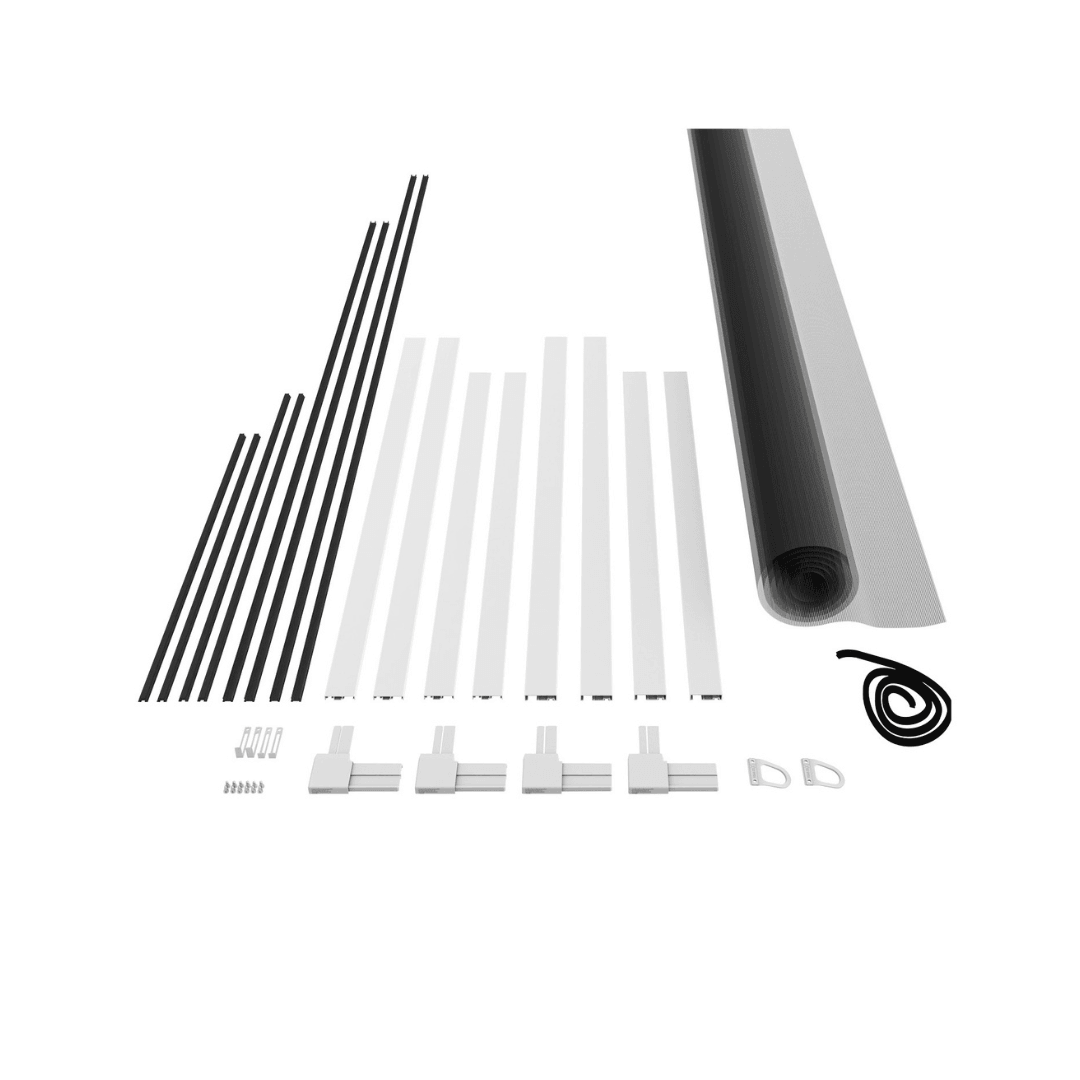 Telescopic window kit 120 x 140 cm
