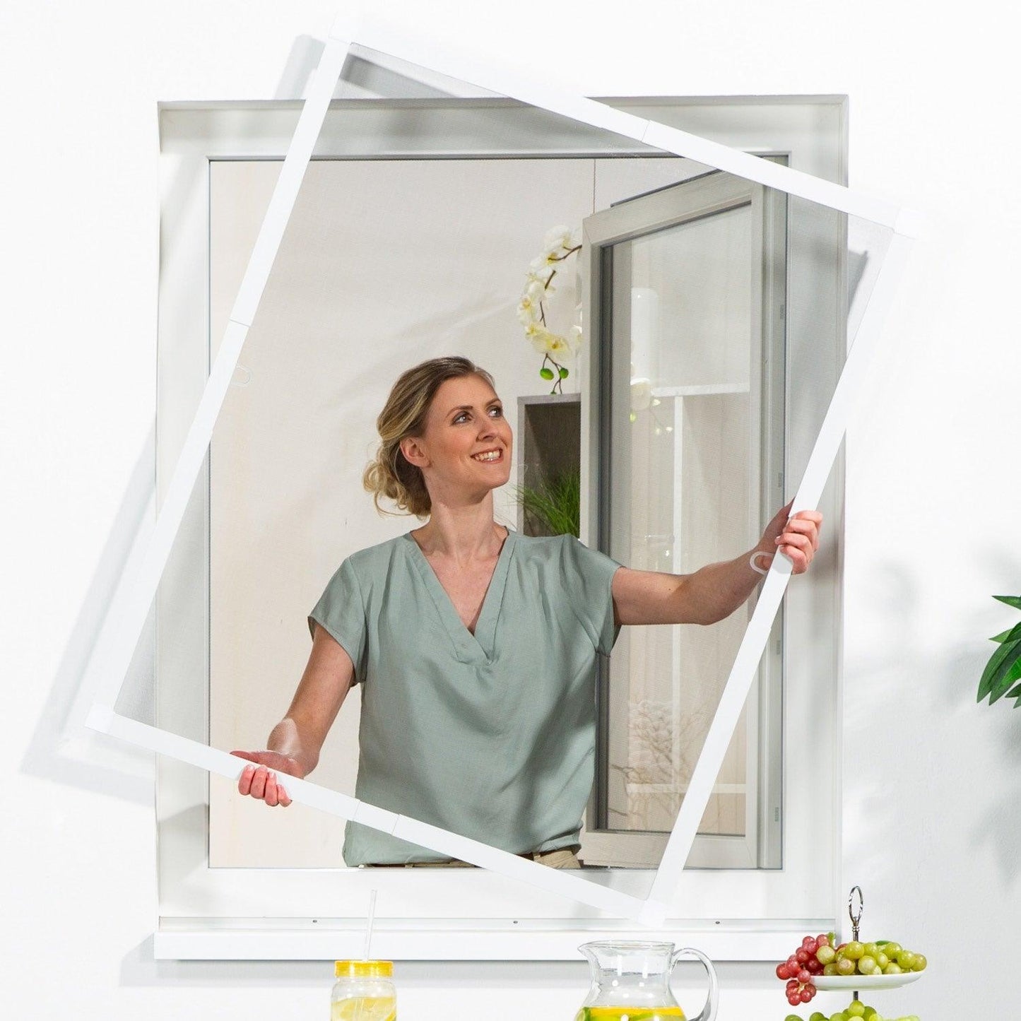 Telescopic window kit 120 x 140 cm