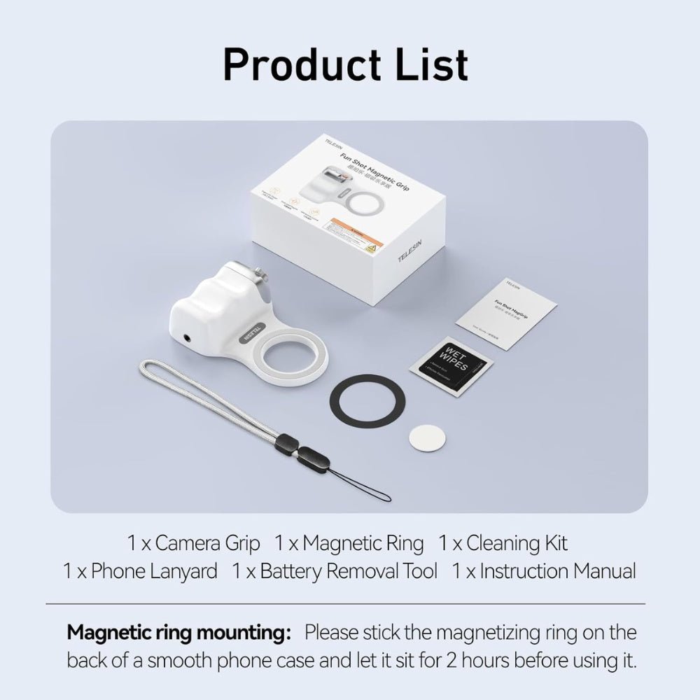 Telesin Fun Shot Magnetic Grip