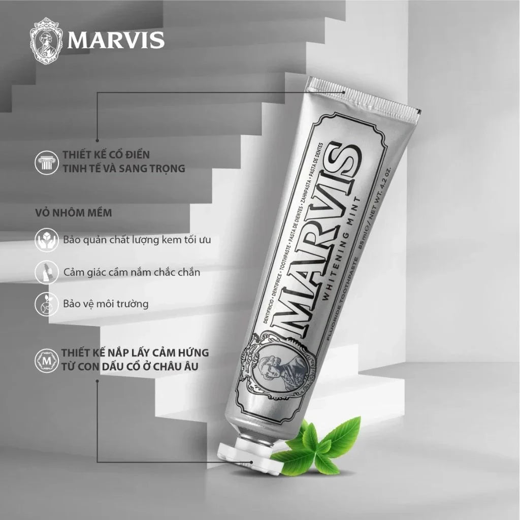 Marvis Smokers Whitening Mint toothpaste