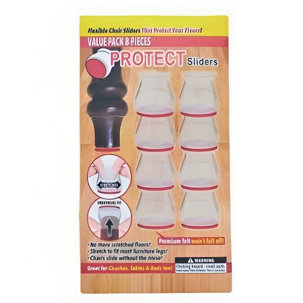 Sliders Chair Leg Protectors 8 pcs