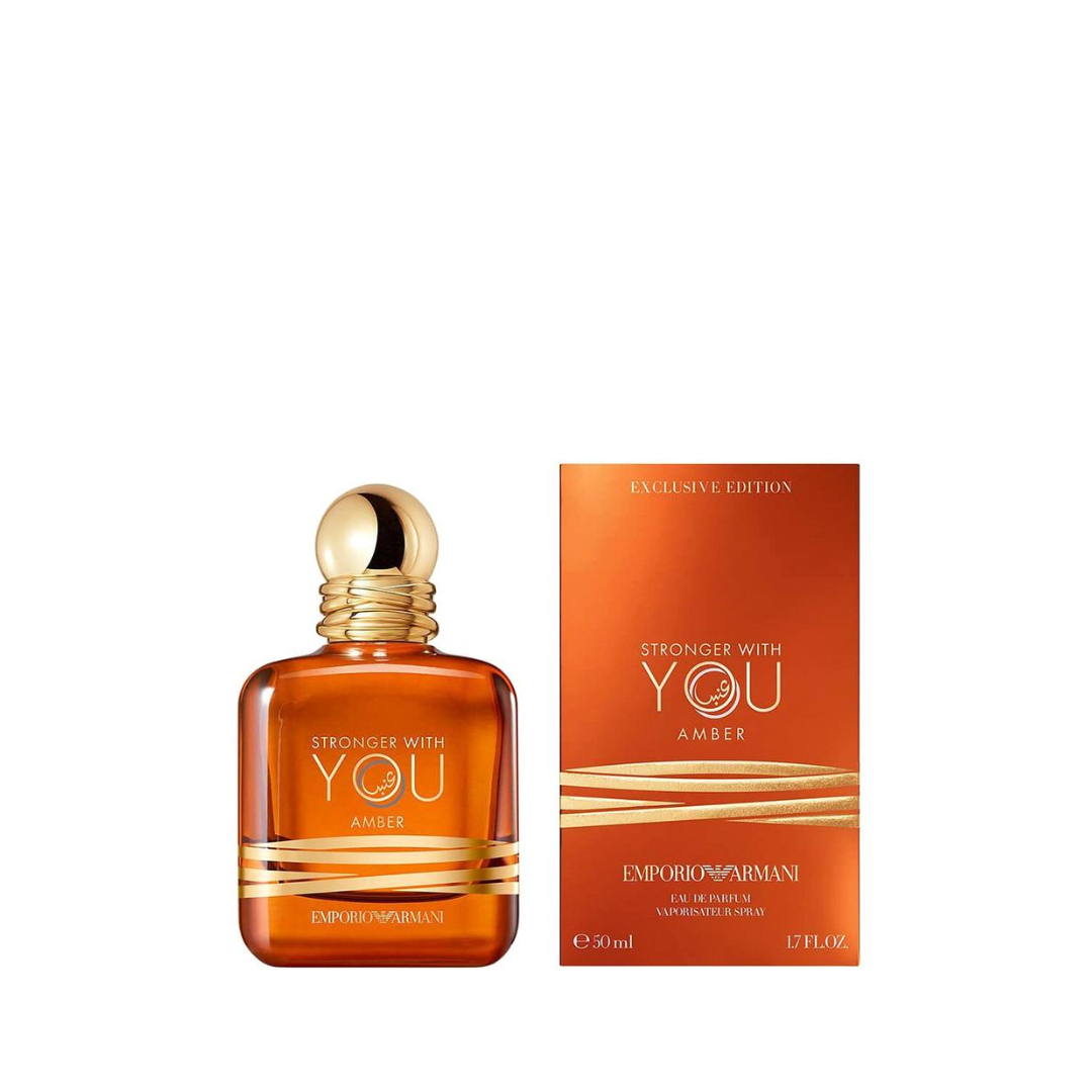 Emporio Armani Stronger With You Amber Eau De Parfum For Men - Medaid International