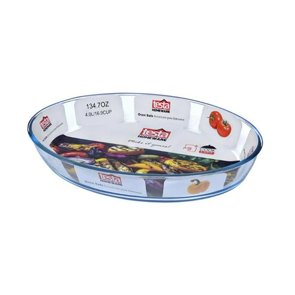 Testa Glass Bakeware 4.0L Oval - 2734040024