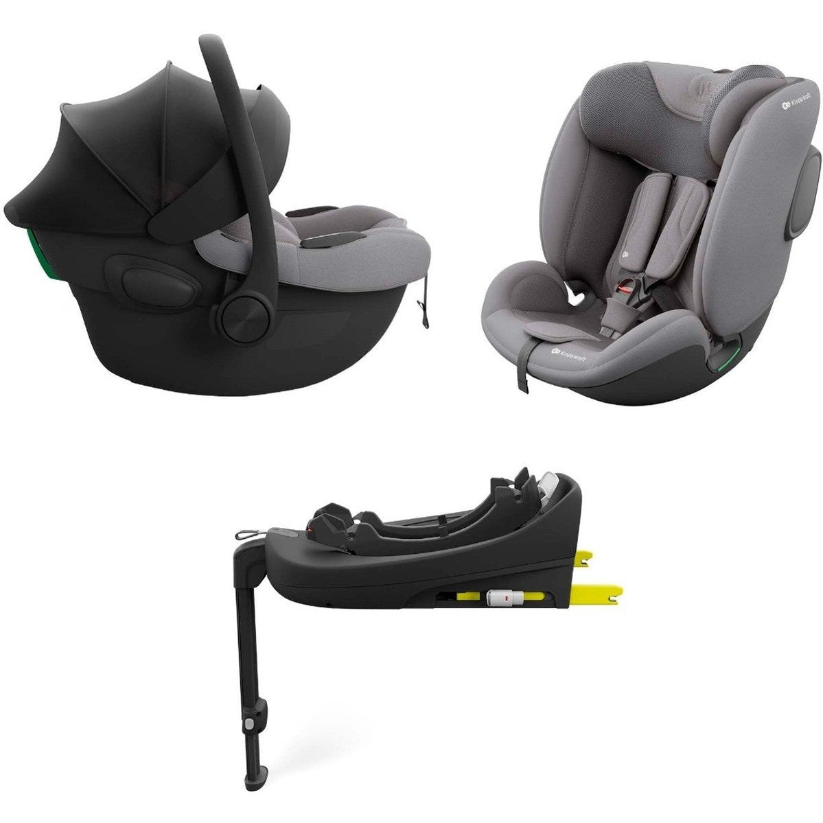 3-in-1 Car Seat Set ENDURA SAFE Grey