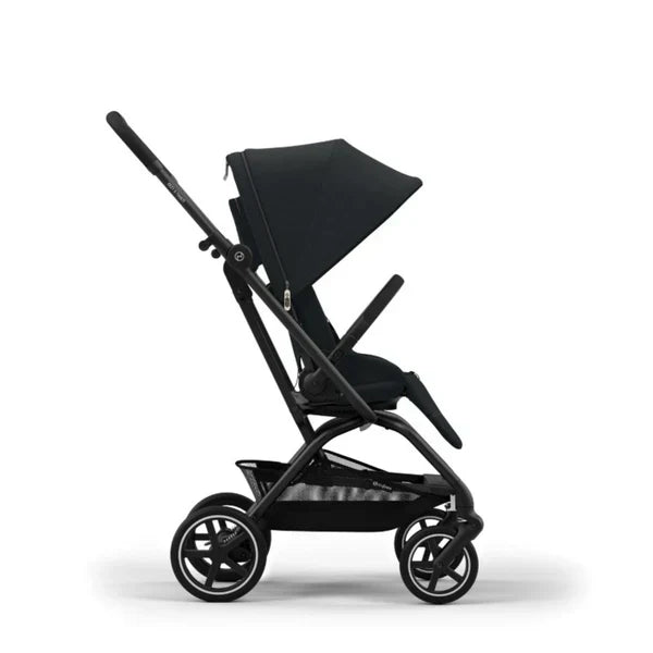 Cybex - Eezy S Twist - 2 Stroller - Cloud G Car Seat - (Base G& Adapters Are Optional ) - Magic Black - Travel System
