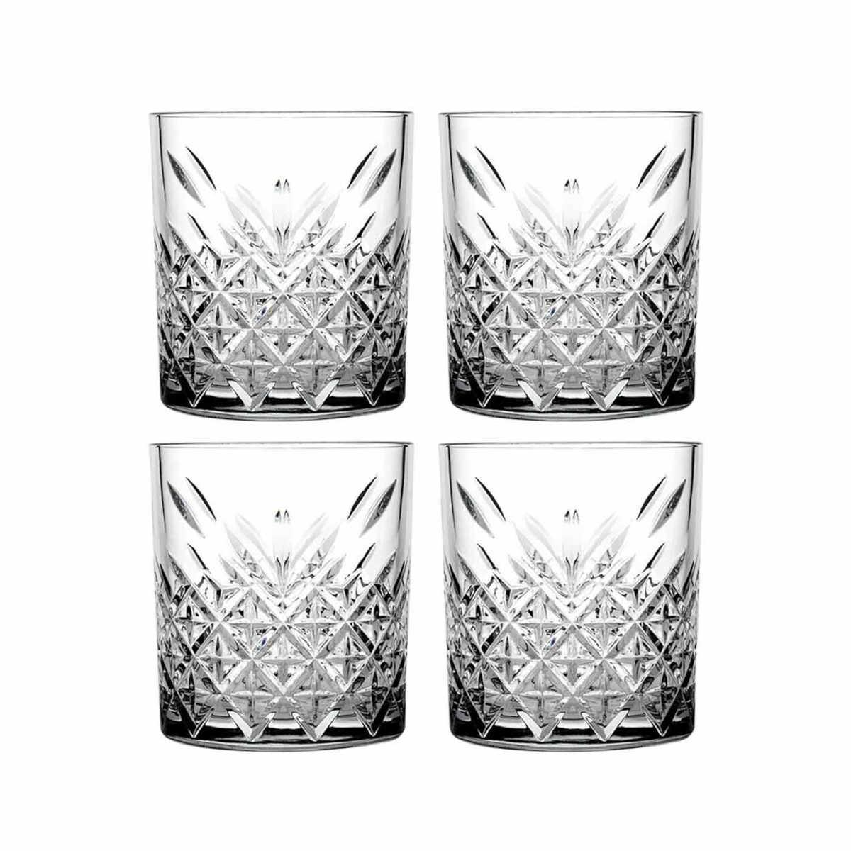 Timeless Premium Whisky Glass – Set of 4 (345ml)