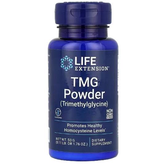 Life Extension TMG Powder (Trimethylglycine) 1.76 oz (50 g)