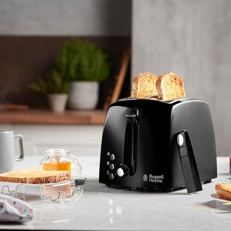Russell Hobbs Textures Plus 2 Slice Toaster - Medaid International