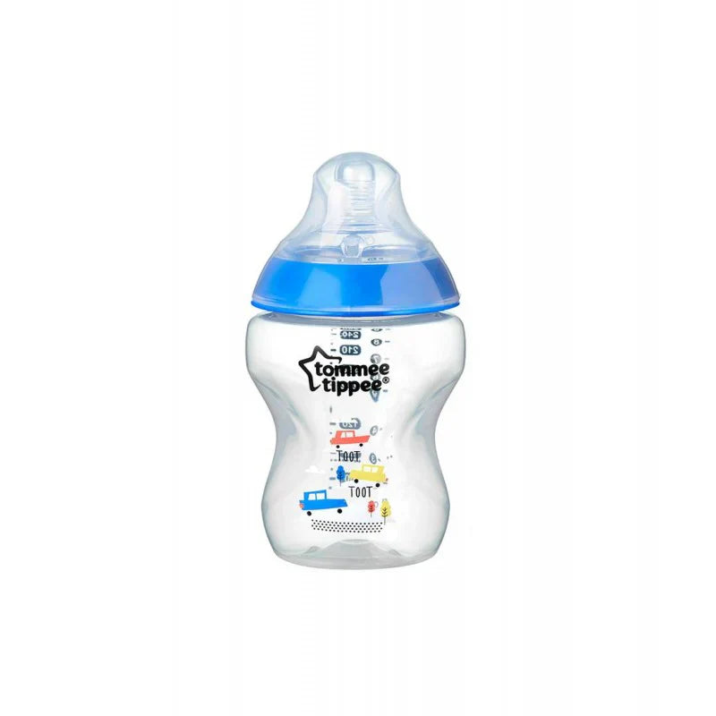 Tommee Tippee 260 Ml Anti-Colic Feeding Bottle Blue