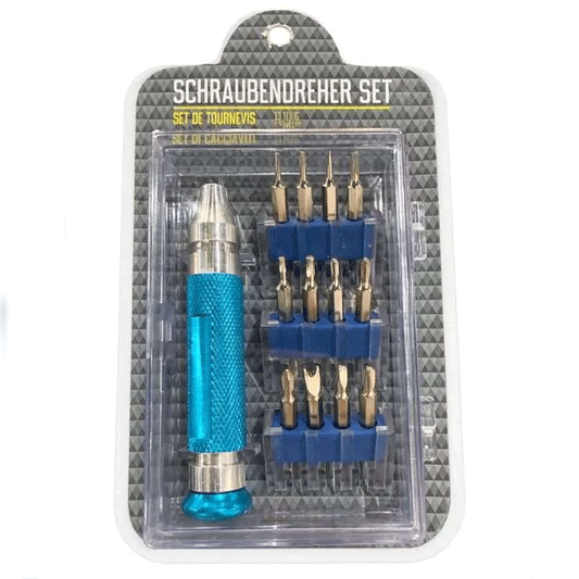 13-Piece Precision Screwdriver Set With Storage Case
