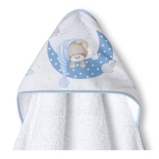 Interbaby Bath Towel with Bear Design