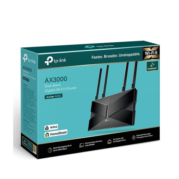 TP-Link Archer AX53 AX3000 Dual Band Gigabit Wi-Fi 6 Router