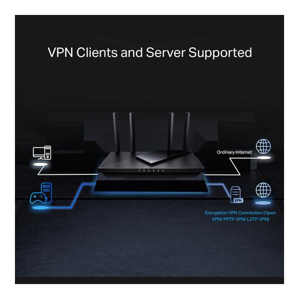 TP-Link Archer AX55 Pro AX3000 Multi-Gigabit Wi-Fi 6 Router with 2.5G Port