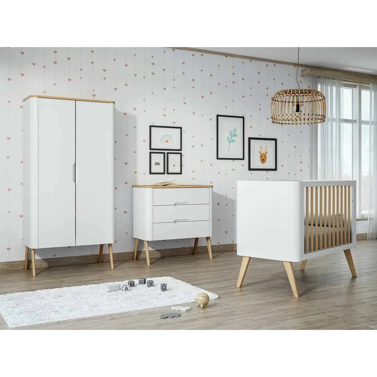 Trama Cot bed round