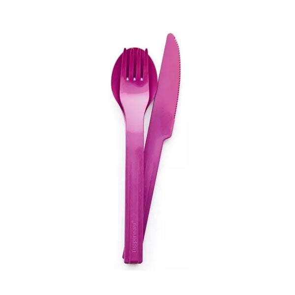 Tupperware, Outdoor Dining Cutlery Set Knife Spoon Fork - 238430