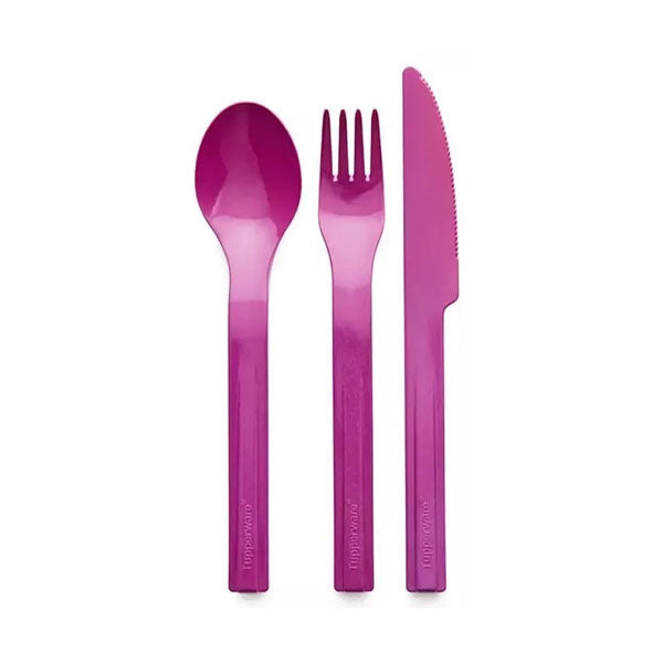 Tupperware, Outdoor Dining Cutlery Set Knife Spoon Fork - 238430