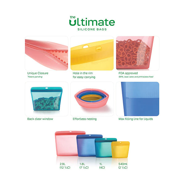 Tupperware, Ultimate Silicone Small Bag - 271410